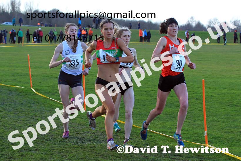 Senior womens 2022 Northern Cross Country Champs., Pontefract. Photo: David T. Hewitson/Sports for All Pics